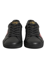 Dolce & Gabbana Black Street Life Low Top Men Sneakers Shoes