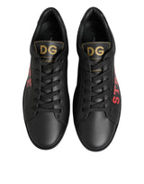 Dolce & Gabbana Black Street Life Low Top Men Sneakers Shoes