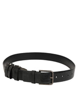 Dolce & Gabbana Black Key Ring Clip Attachments Buckle Belt