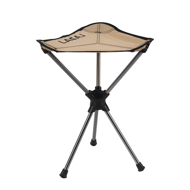 Portable Alloy Rotating Triangle Chair for Camping