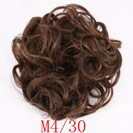 Rubber Band Hair Ring for Bud Hairstyles