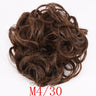 Rubber Band Hair Ring for Bud Hairstyles
