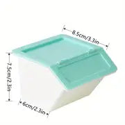 Two Tone Dustproof Cosmetic Storage Box for Makeup