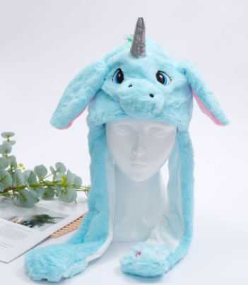 Unicorn Hat - Warm Plush Winter Accessory