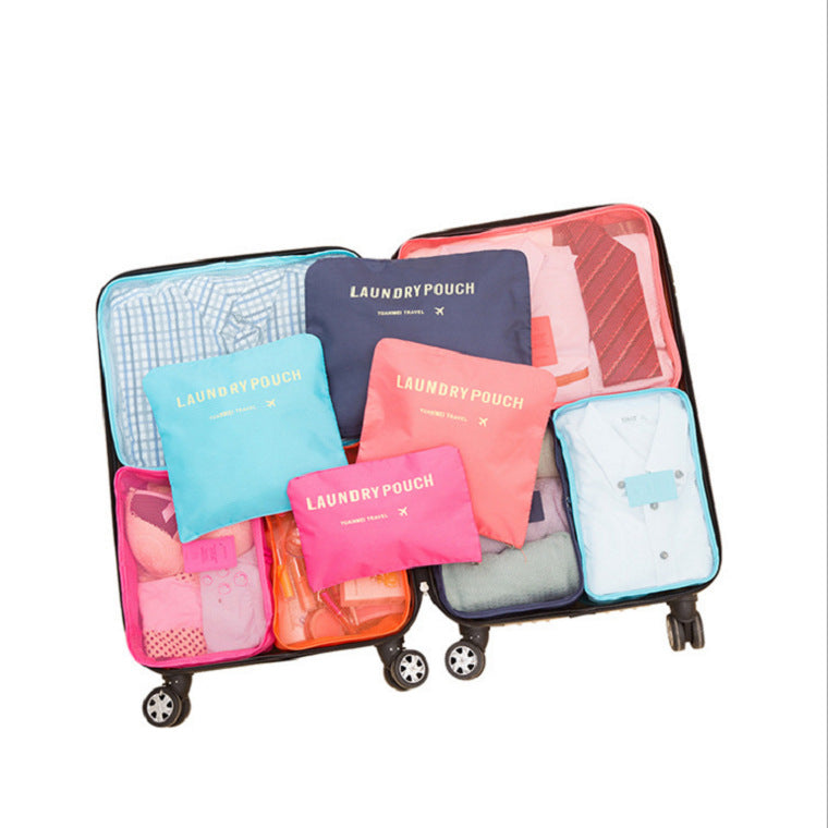Korean Multi-Function Travel Storage Bag 6-Piece Set