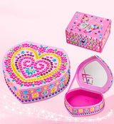 Heart-Shaped Jewelry Box and Storage Organizer