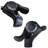 MAKELEN Thumb Shift Lever SL-TX30 18 Speed-Right 6 Speed Left 3 Speed (No SIS) Thump Grip Gear Bike Shift Lever for Mountain Bicycle