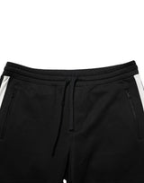 Dolce & Gabbana Black Cotton Jogger Sweatpants Trouser Pants