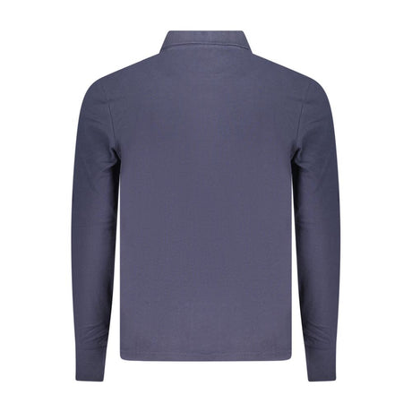 North Sails Blue Cotton Men Polo Shirt