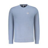North Sails Blue Cotton Men Sweatshirt