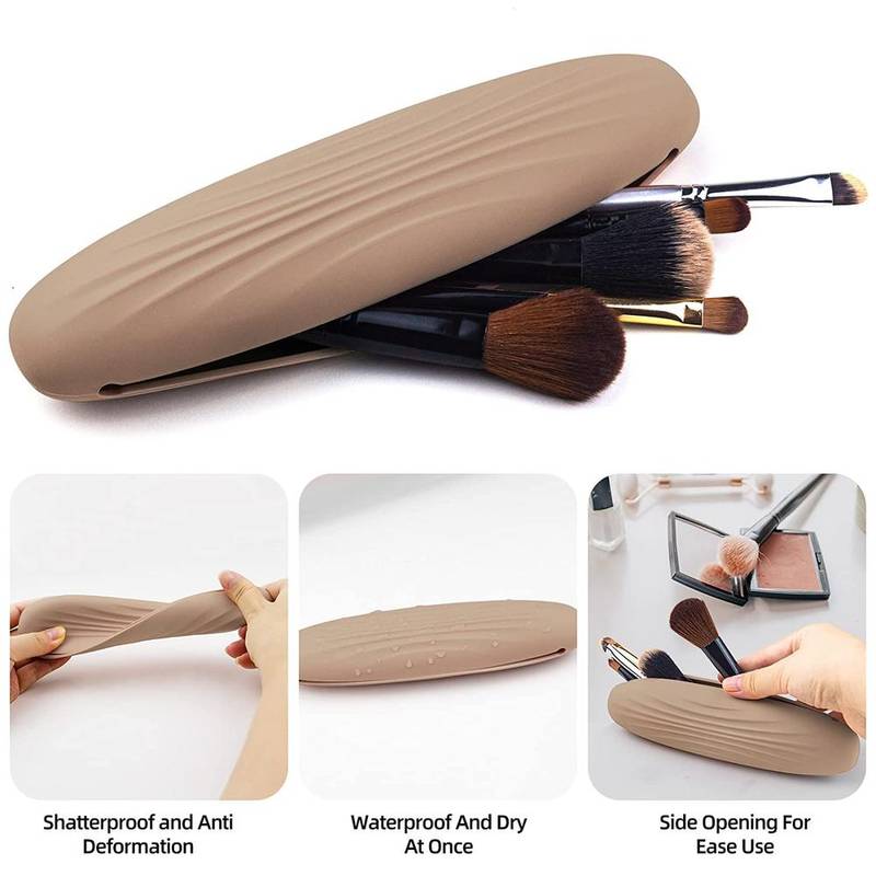 Portable Silicone Makeup Brush Holder - Fashionable Organizer