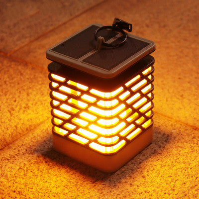 Solar Outdoor LED Waterproof Flame Effect Light