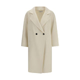 Aftercoat Cream Fleece Wool Coat