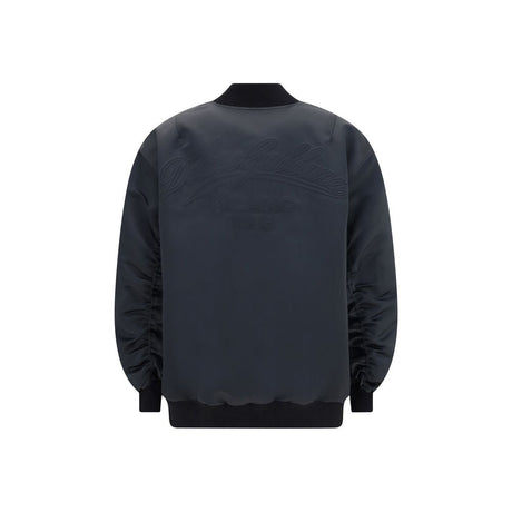 Dolce & Gabbana Black Polyester Bomber