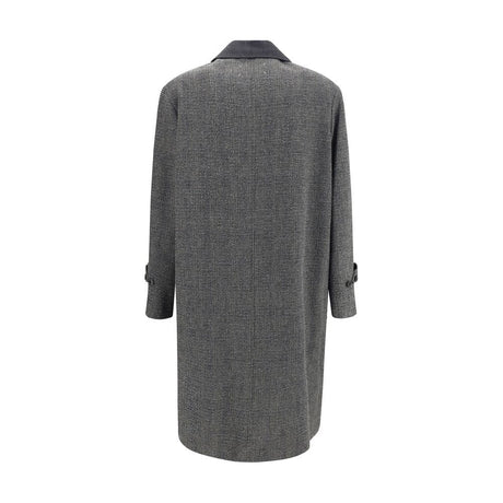 Margiela Gray Fleece Wool Coat