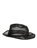 Dolce & Gabbana Black Silk Mesh Bucket Men Fisherman Cap Hat