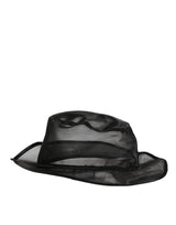 Dolce & Gabbana Black Silk Mesh Bucket Men Fisherman Cap Hat