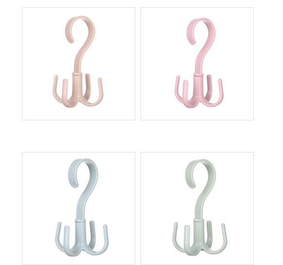S-Shaped Rotatable Hook for Multifunctional Storage