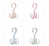 S-Shaped Rotatable Hook for Multifunctional Storage