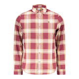 Timberland Red Cotton Men Shirt