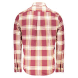 Timberland Red Cotton Men Shirt