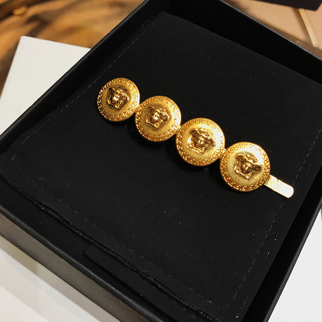 Copper Portrait Hair Clip (Bobby Pin)