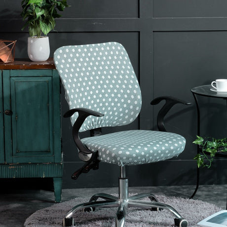 Simple Stretchable Office Chair Cover Set
