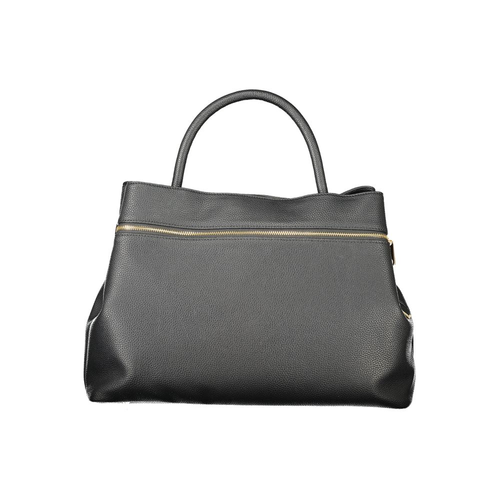Twinset Black Polyurethane Women's Tote Bag