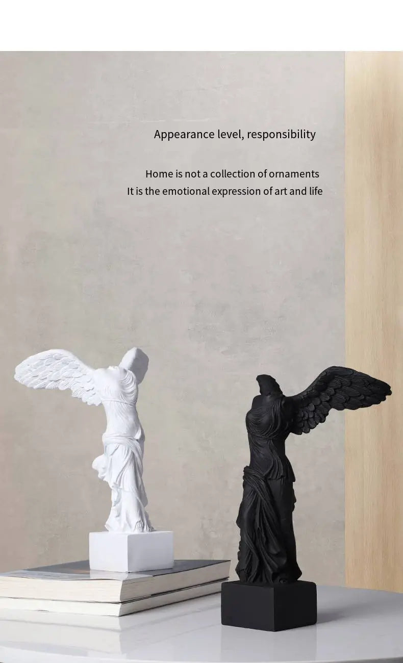 Headless Angel Statue - Modern Home Decor Figurine