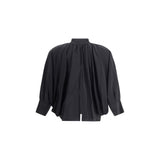 Max Mara Black Silk Blouse