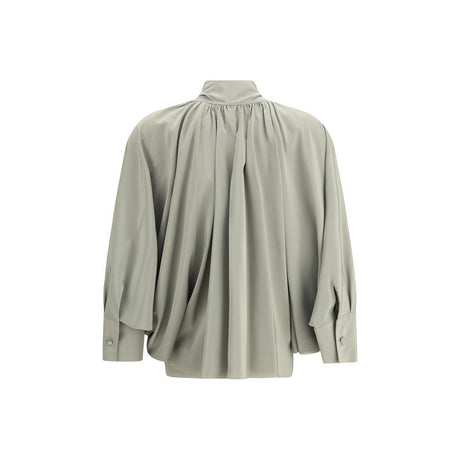 Max Mara Bicolor Silk Blouse