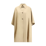 Max Mara Beige Cotton Coat