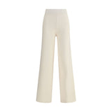 Max Mara Cream Viscose Casual Pants