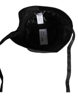Dolce & Gabbana Black PVC Wide Brim Men Bucket Capello Hat