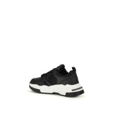 Philipp Plein Black Polyester Athletic Sneakers