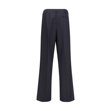 Margiela Gray Wool Casual Pants