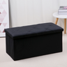 Multi-functional Home Large Size Storage Box Three-seat Storage Stool