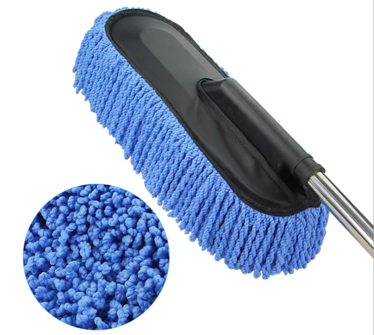 Car Cleaning Tools - Wax Mop and Brush Set