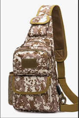 Water Bottle Chest Bag for Outdoor Sports Activities