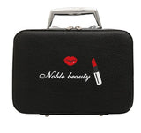 Luxury PU Cosmetic Case for Professional Makeup Storage
