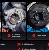 Advanced OBD2 Car Fault Diagnostic Scanner