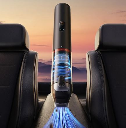 Star Black Cordless Car & Home Vacuum Cleaner, 16000Pa Super Suction