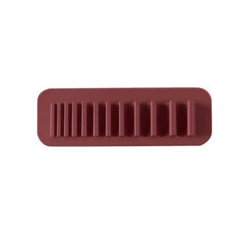 Silicone Makeup Brush Drying Rack and Toothbrush Holder