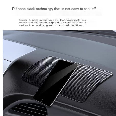 Car Dashboard Anti-Slip Mat for Phone Storage Decor