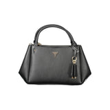 Guess Jeans Nero Poliuretano Women Handbag