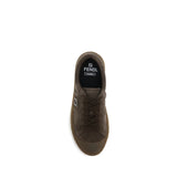 Fendi Brown Rubber Low Top Sneakers