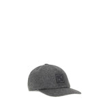 Fendi Gray Wool Cap (Baseball Hat)