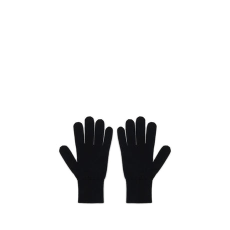 MM6 Black Wool Gloves
