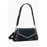 Desigual Nero Poliuretano Donna Borsa