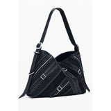 Desigual Nero Polyurethane Women Shoulder Bag